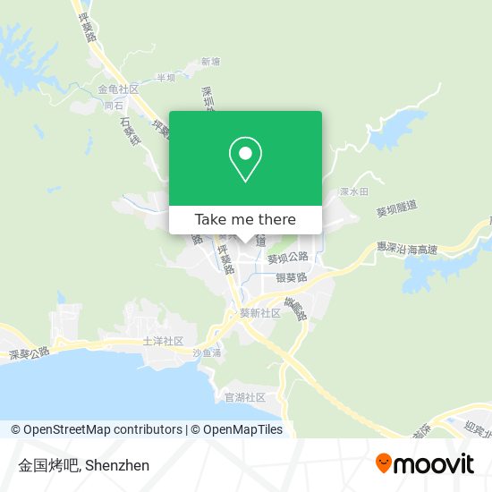 金国烤吧 map