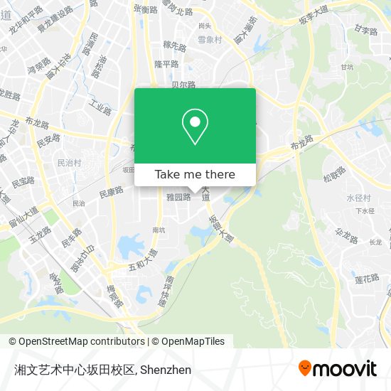 湘文艺术中心坂田校区 map
