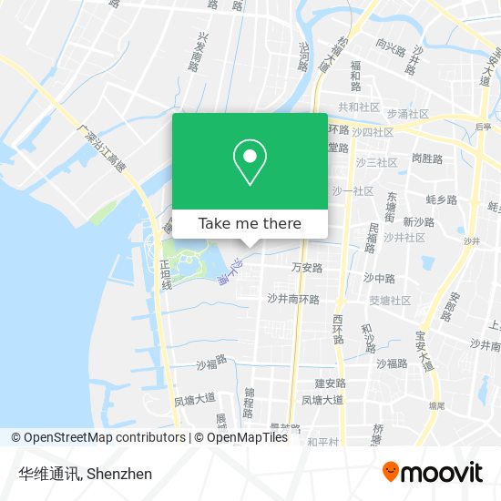 华维通讯 map