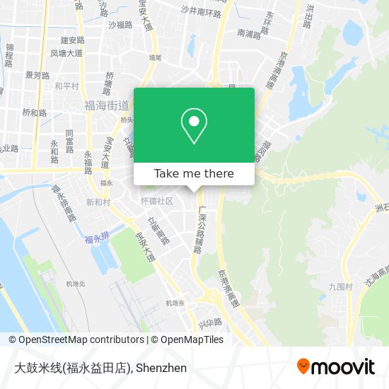 大鼓米线(福永益田店) map