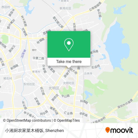 小湘厨农家菜木桶饭 map