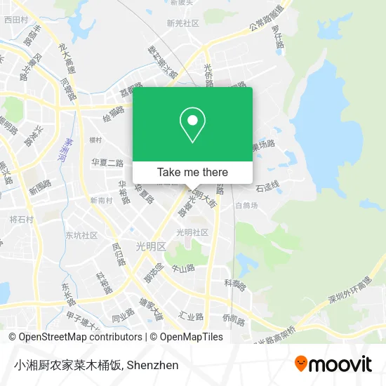 小湘厨农家菜木桶饭 map