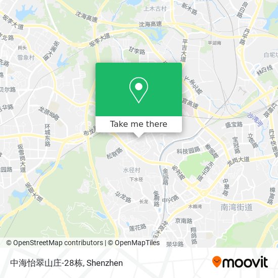 中海怡翠山庄-28栋 map