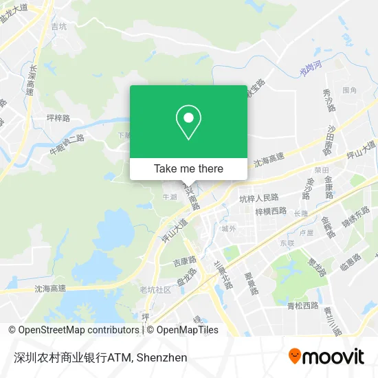 深圳农村商业银行ATM map