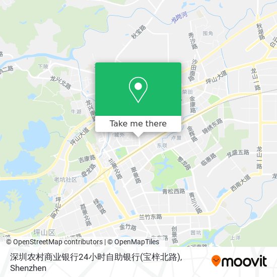 深圳农村商业银行24小时自助银行(宝梓北路) map