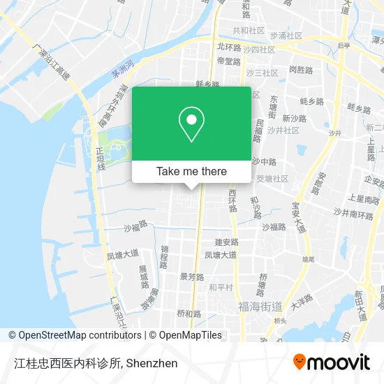 江桂忠西医内科诊所 map