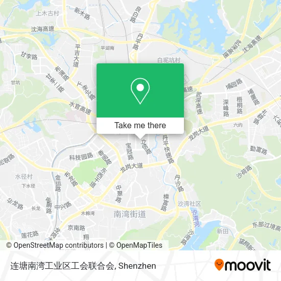 连塘南湾工业区工会联合会 map