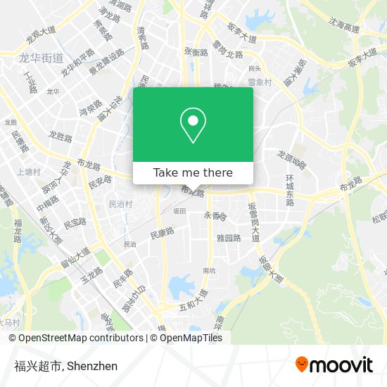 福兴超市 map