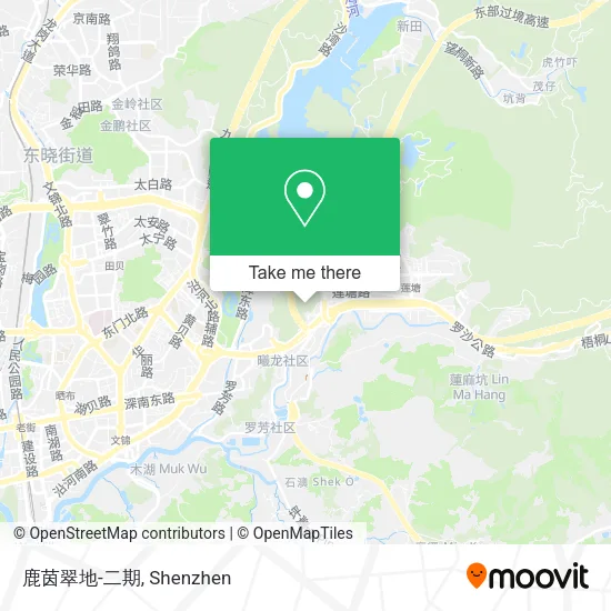 鹿茵翠地-二期 map