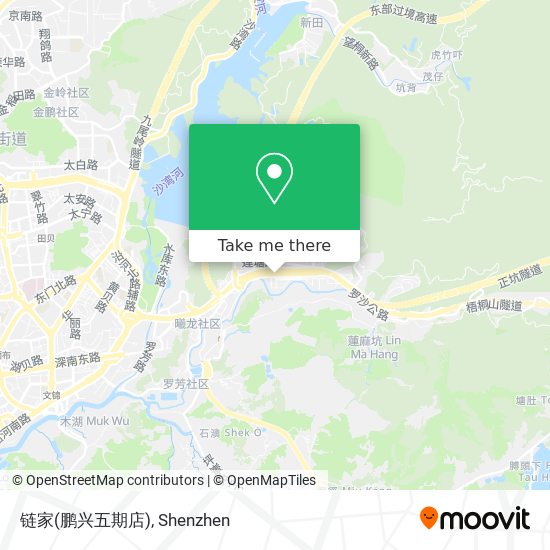 链家(鹏兴五期店) map