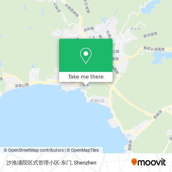 沙渔涌院区式管理小区-东门 map