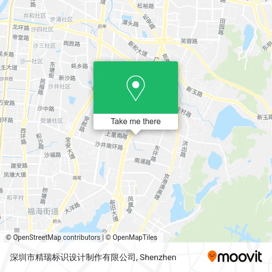 深圳市精瑞标识设计制作有限公司 map