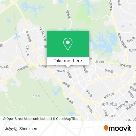 车安达 map