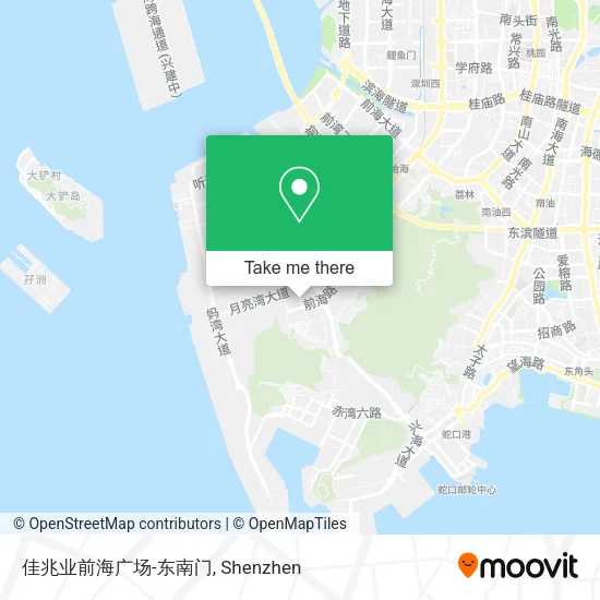 佳兆业前海广场-东南门 map