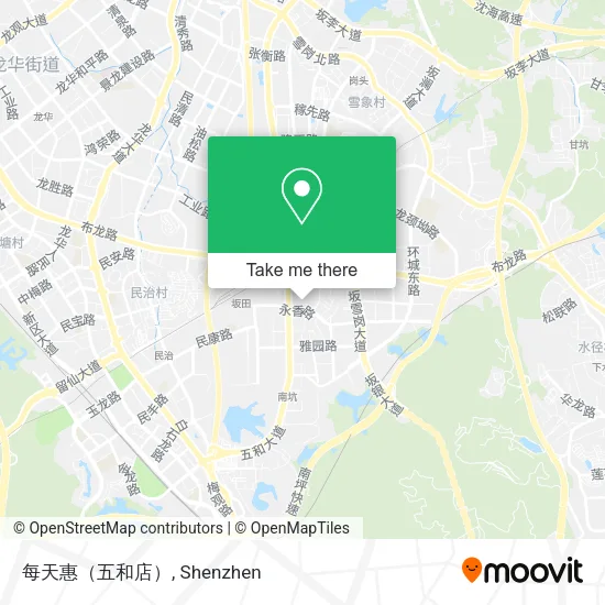 每天惠（五和店） map