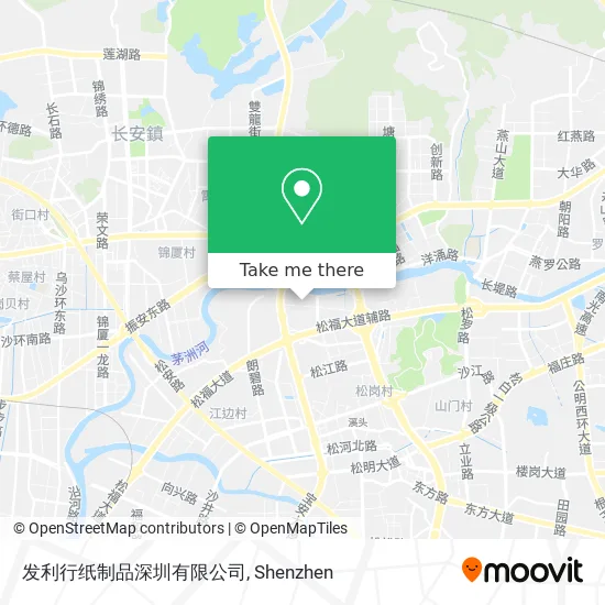 发利行纸制品深圳有限公司 map