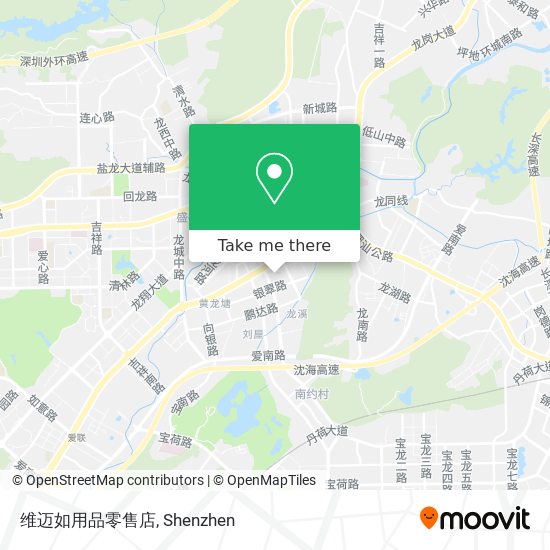维迈如用品零售店 map