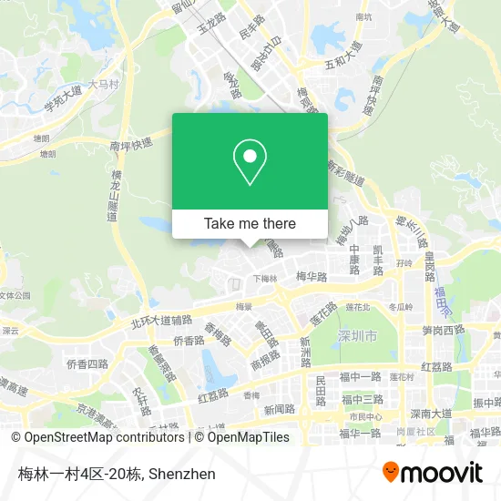梅林一村4区-20栋 map