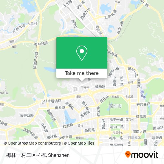 梅林一村二区-4栋 map