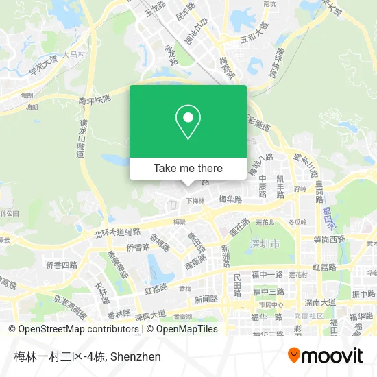 梅林一村二区-4栋 map