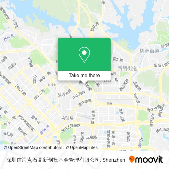 深圳前海点石高新创投基金管理有限公司 map