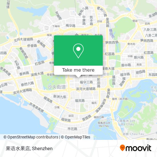 果语水果店 map