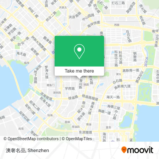 澳奢名品 map