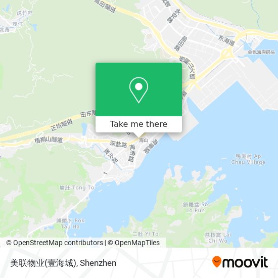 美联物业(壹海城) map