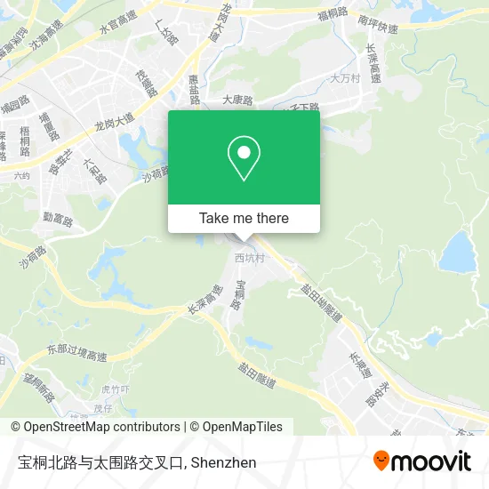 宝桐北路与太围路交叉口 map