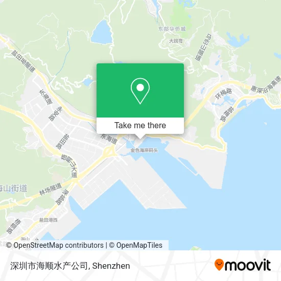 深圳市海顺水产公司 map