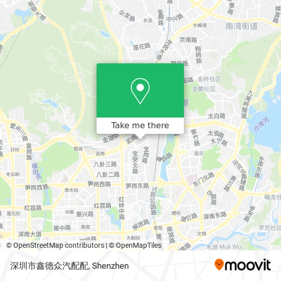 深圳市鑫德众汽配配 map