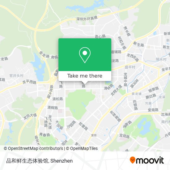 品和鲜生态体验馆 map