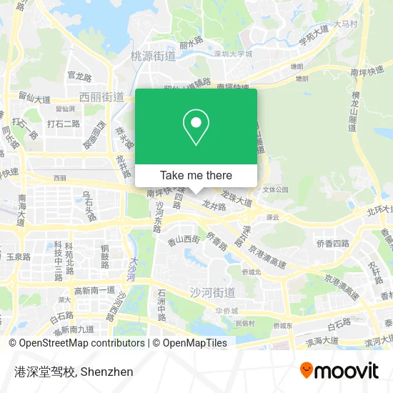 港深堂驾校 map