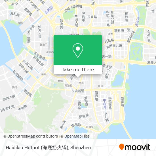 Haidilao Hotpot (海底捞火锅) map