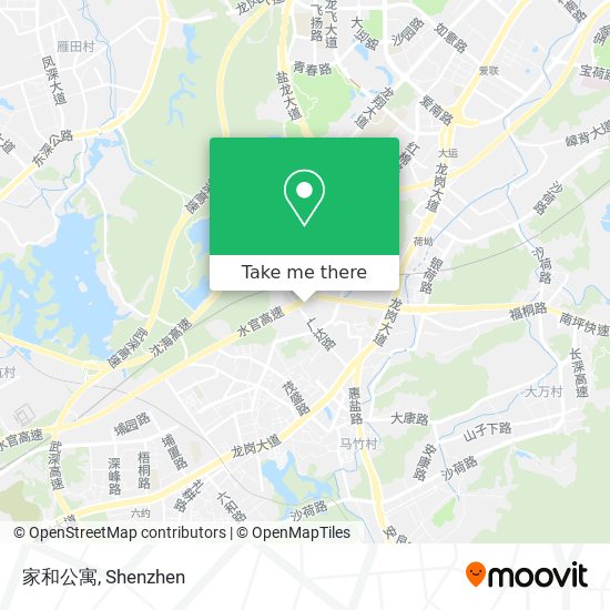 家和公寓 map