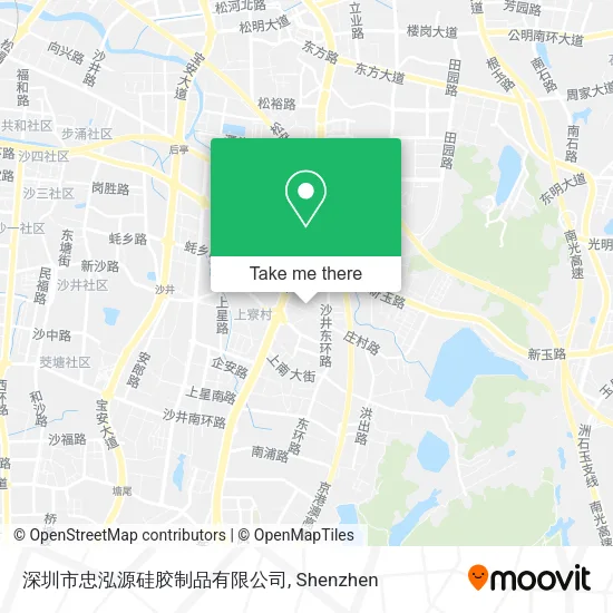 深圳市忠泓源硅胶制品有限公司 map