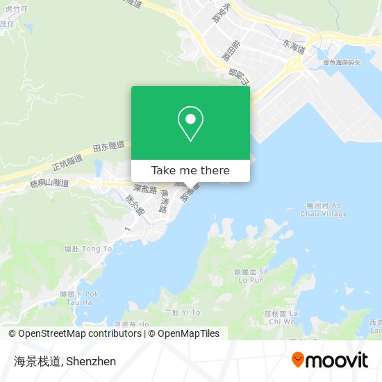 海景栈道 map