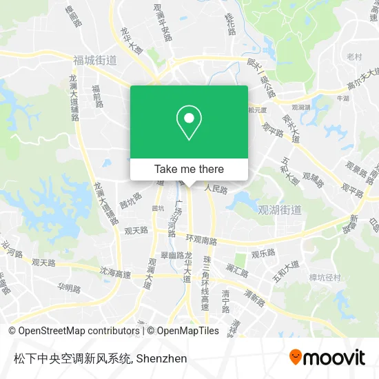 松下中央空调新风系统 map