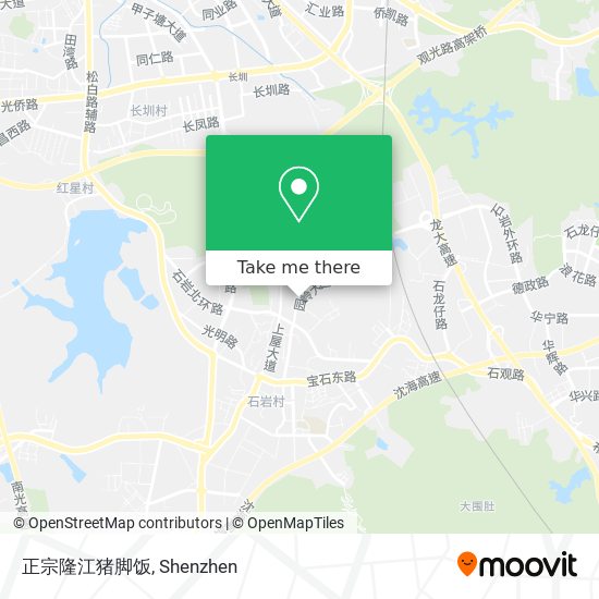 正宗隆江猪脚饭 map