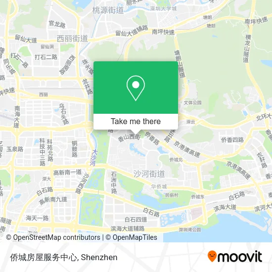 侨城房屋服务中心 map