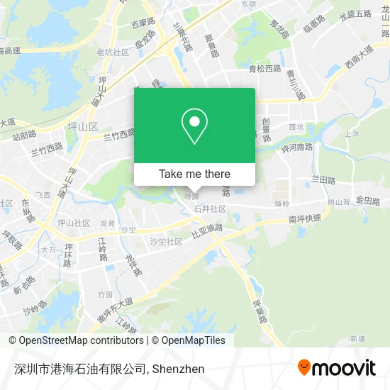 深圳市港海石油有限公司 map