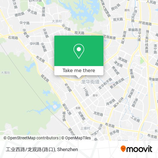工业西路/龙观路(路口) map