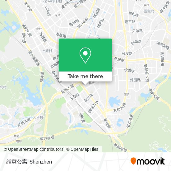 维寓公寓 map
