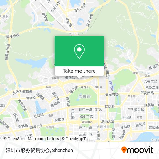 深圳市服务贸易协会 map