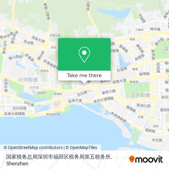 国家税务总局深圳市福田区税务局第五税务所 map