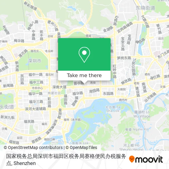 国家税务总局深圳市福田区税务局赛格便民办税服务点 map