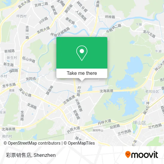 彩票销售店 map