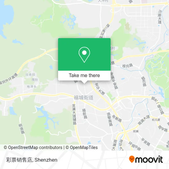 彩票销售店 map
