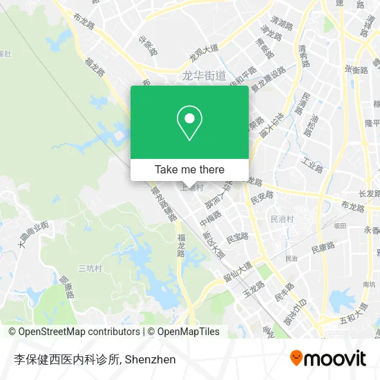 李保健西医内科诊所 map