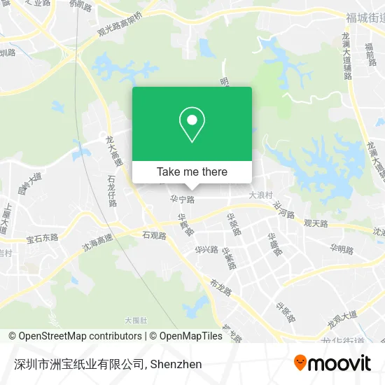 深圳市洲宝纸业有限公司 map